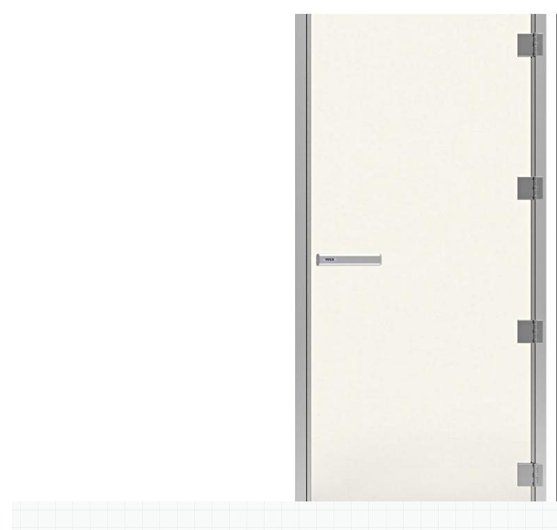 Дверь Tylo для паровой бани 60G прозрачное стекло