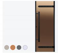 Дверь Harvia Legend ALU 7×19 стекло бронза