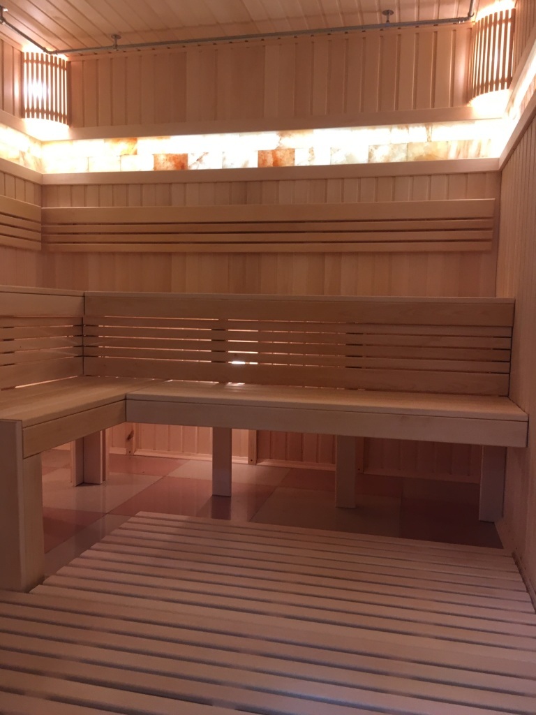 Уютная сауна в центре Открытие новых саун в фитнес-клубе Hammer Fit