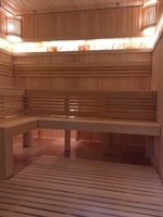 Уютная сауна в центре Открытие новых саун в фитнес-клубе Hammer Fit