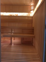 2 симметричные сауны Открытие новых саун в фитнес-клубе Hammer Fit