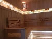 Новая сауна в частном доме Новосибирска