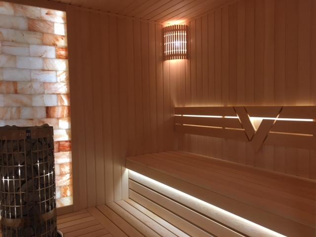 Построили сауну в частном доме