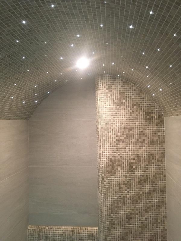 Монтаж хамам в квартире в Новосибирске.