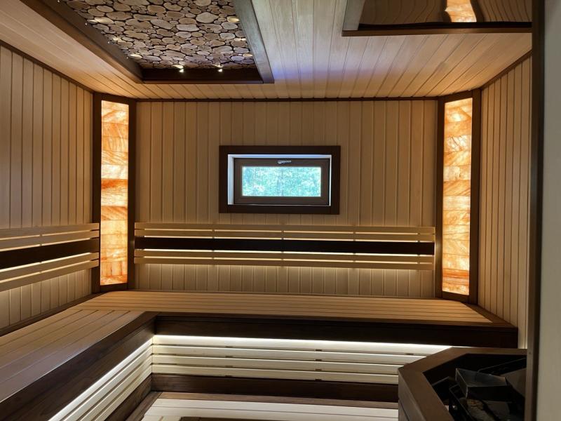 Сауна с гималайской солью в Лаки Парк Сауна с гималайской солью в Лаки Парк