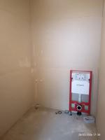 Работы по строительству сан узла с установкой оборудования под ключ.